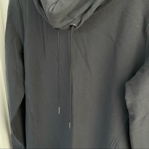 🎉HP🎉 Motherhood Maternity Sweatshirt Dress Gray Size M - Picture 3 of 8